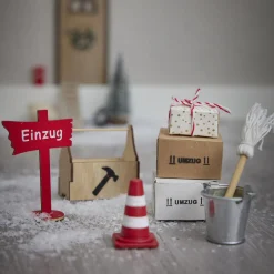 Deko-Set Für Wichteltür, Umzug