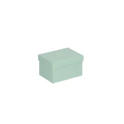 6er Set Geschenkkarton Uni, Hellmint