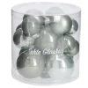 17er Set Glaskugeln Mix, Mint