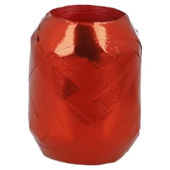 Geschenkband Eiknäuel, Uni/rot, 30 M