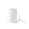 Geschenkband Satin, Weiß, 3mm X 10m