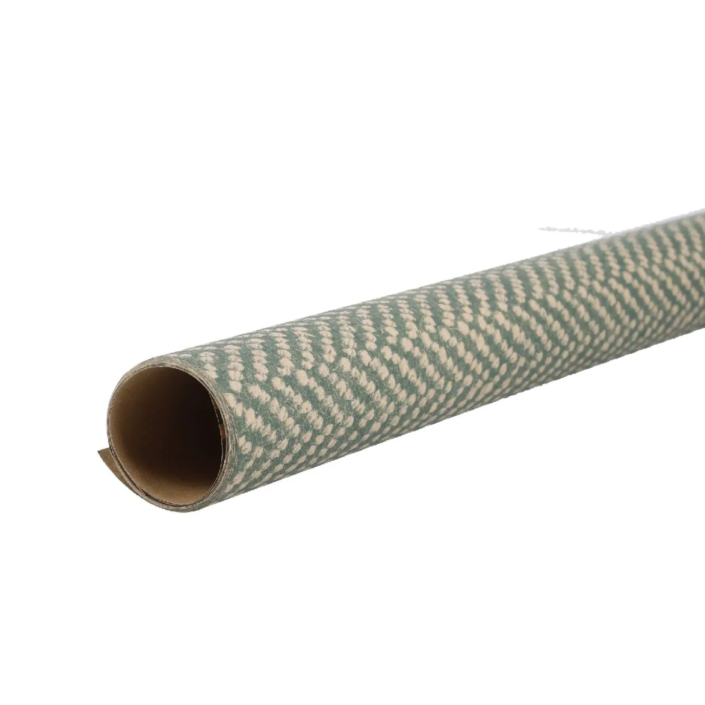 Geschenkpapier Stoffoptik, Dunkelgrün, 2 M