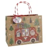 Geschenktüte Motiv, Bus, 23 X 18 Cm