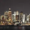 Jumboposter New York Skyline At Night, Nr. 19