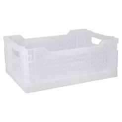 Klappbox, 34 X 24 X 13 Cm, Transparent