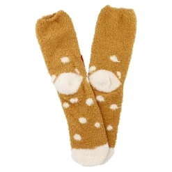 Kuschelsocken 3D/Xmas, Rentier