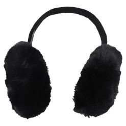 Ohrenwärmer Fluffy XXL, Schwarz