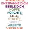 Poster Freue Dich Mehr, Nr. 37