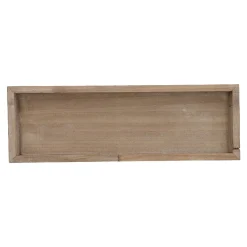 Schale Altholz, Grau-gewischt, 45 X 15 X 4 Cm