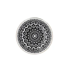 Schale China, Klein, Schwarz/weiß, Orient