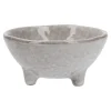 Schale Mit Fuß Dina, Creme, 9 Cm
