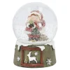 Schneekugel Kind, Zwinker, 6.5 X 9 Cm