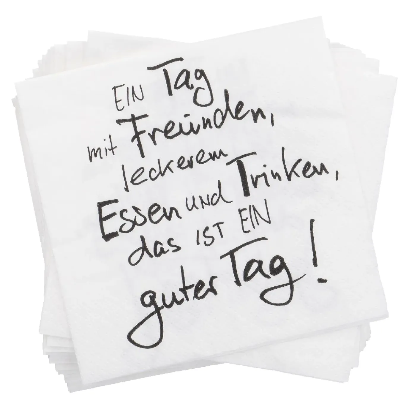 Serviette Guter Tag, 20 Stück