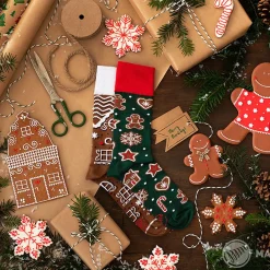 Socken Xmas, Lebkuchen, Gr. 35-38