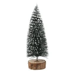Tanne Schnee, Grün, 17 Cm