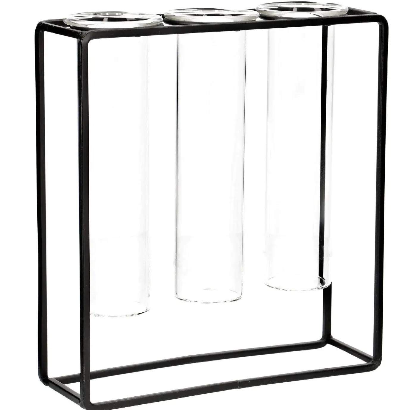 Vasen-Trio, Regenzglas Im Ständer