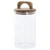 Vorratsglas Mit Holzdeckel, 1000 Ml